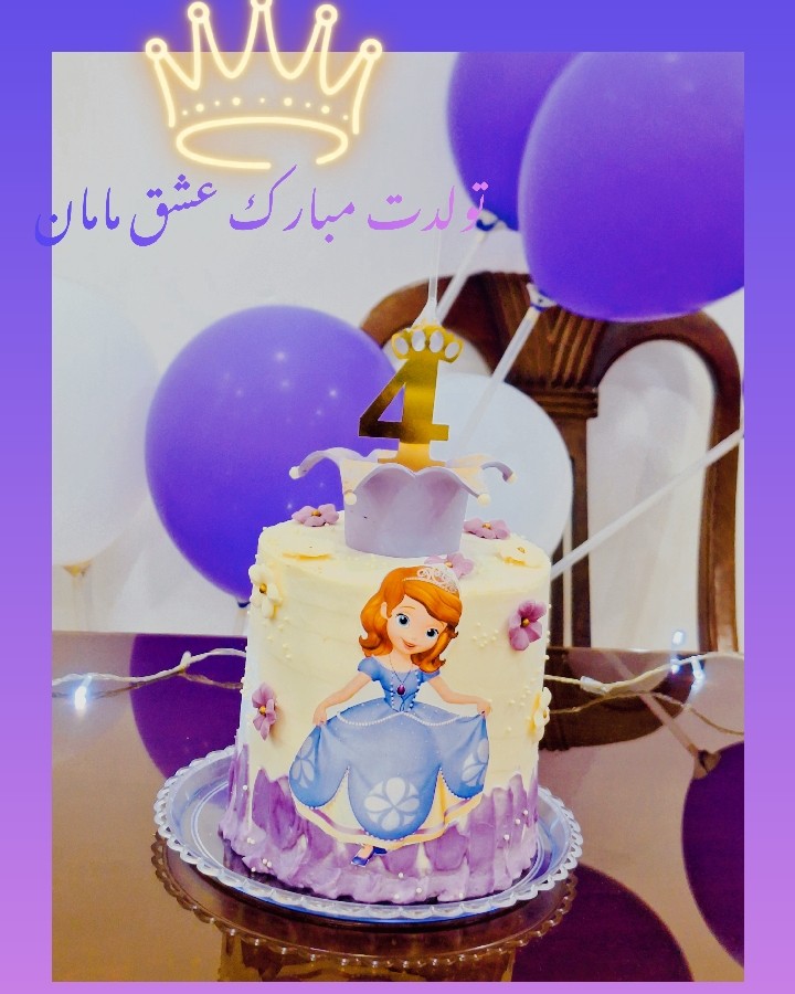 عکس کیک اسفنجی تولد
