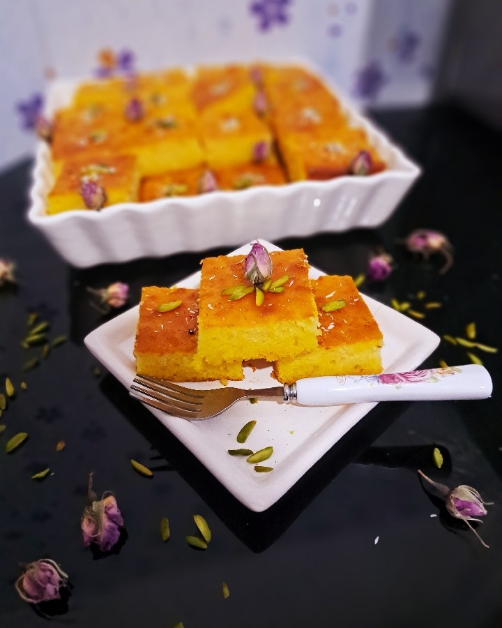 عکس کیک شربتی