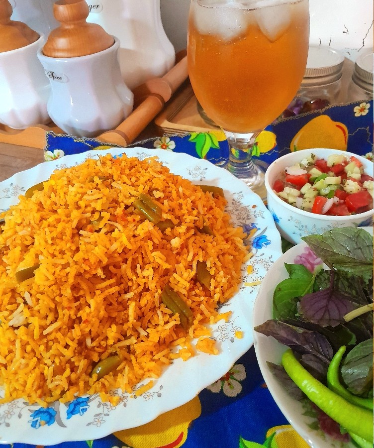 عکس لوبیاپلو قرار_رفقای_پاپیونی مژگان_food