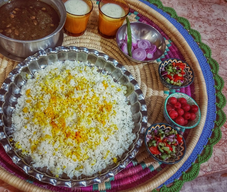 عکس قورمه سبزی جان