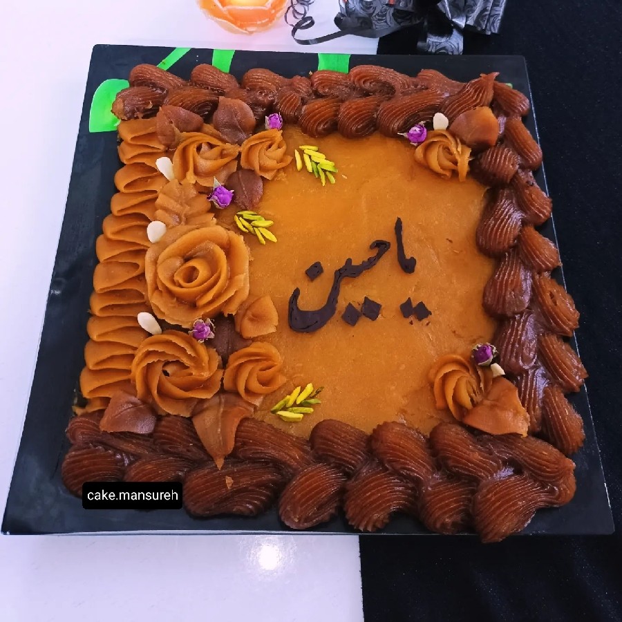 عکس حلوای سه آرد مجلسی