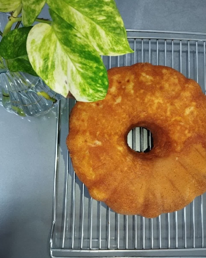 عکس کیک هلو