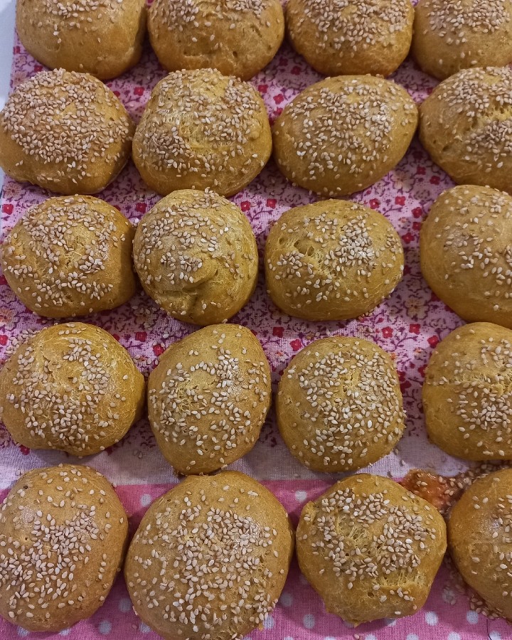 عکس نان همبرگر