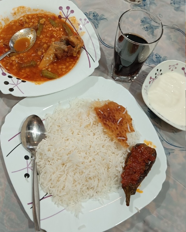 به وقت شام خورشت قیمه