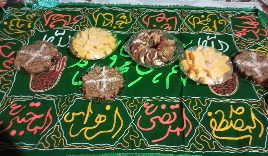 عکس سفره صلوات شب اربعین