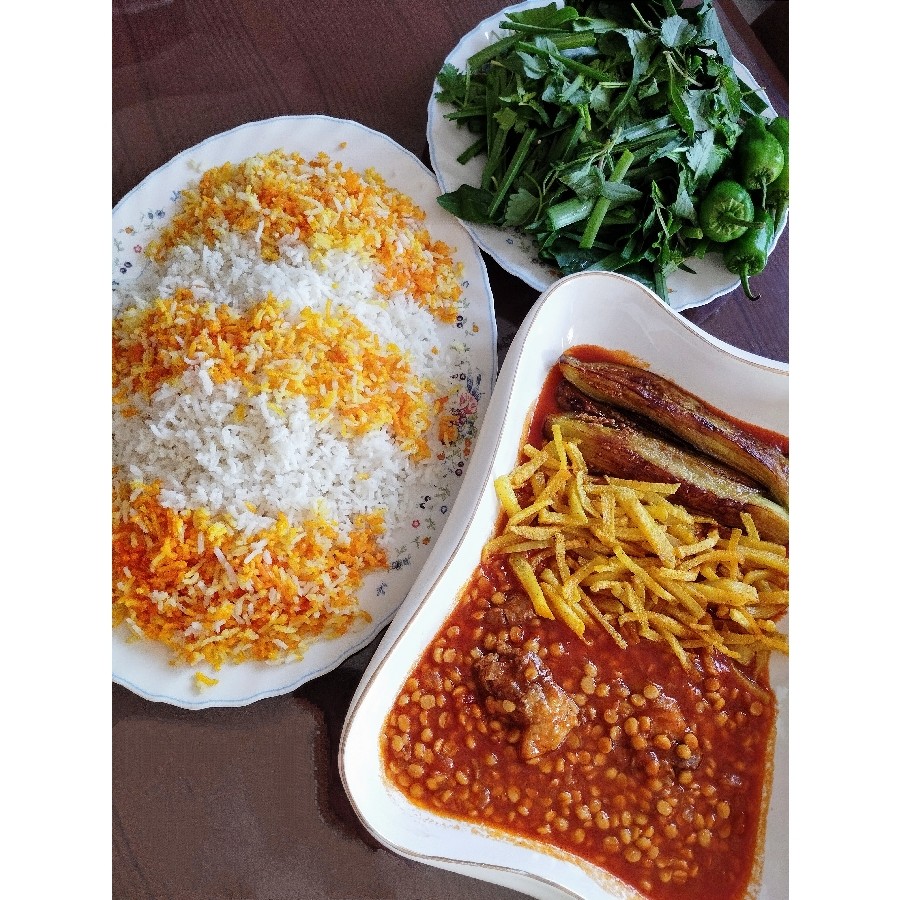 عکس قیمه بادمجون