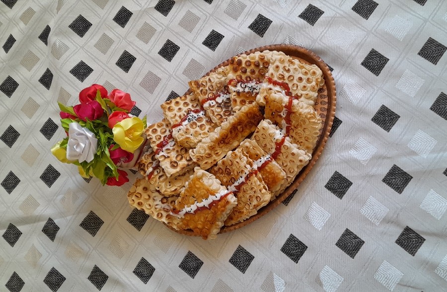 عکس سمبوسه پیتزایی