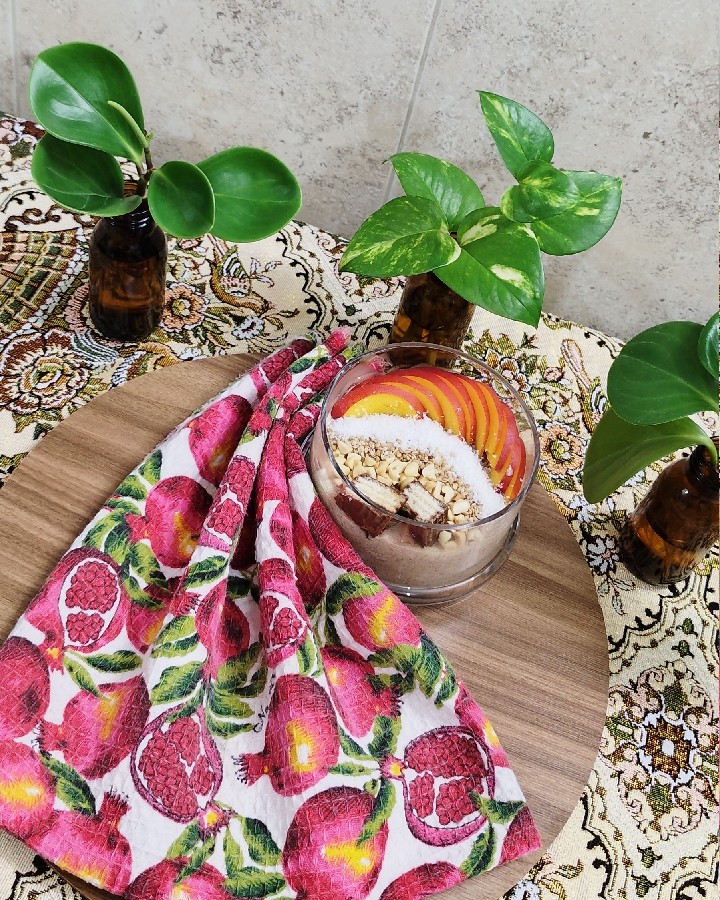 عکس اوتمیل دارچینی