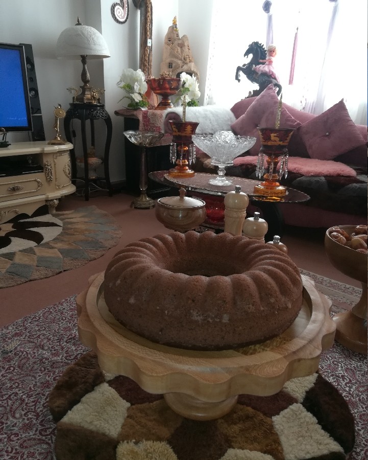 عکس کیک آروشا جان تقدیمی