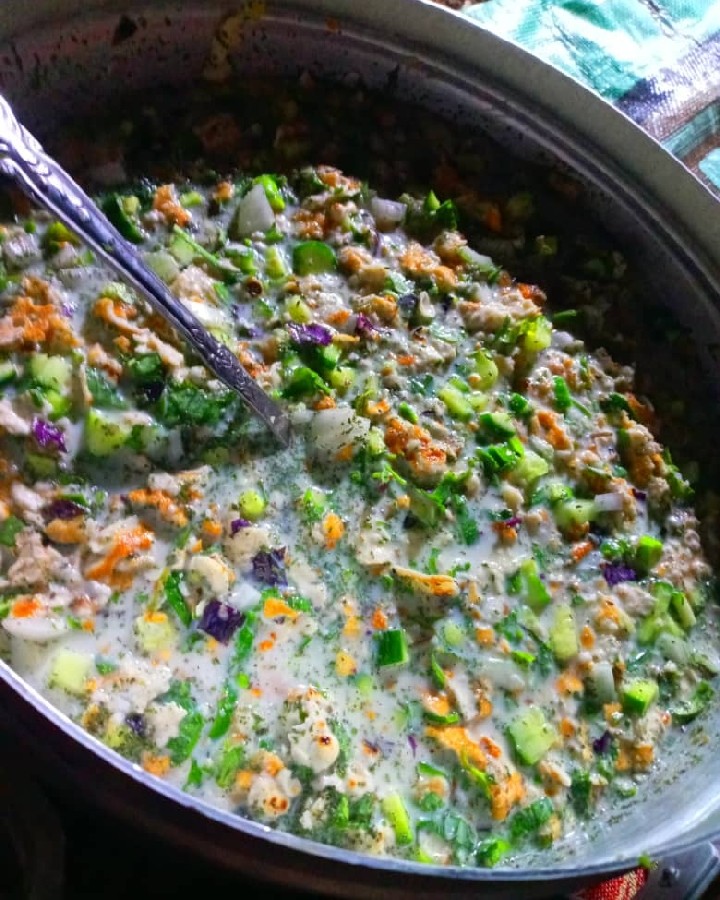 آب دوغ خیار 