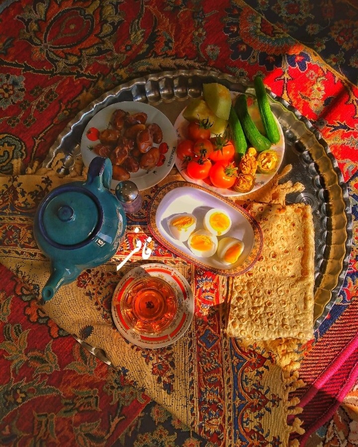 عکس صبحانه نوستالژی 