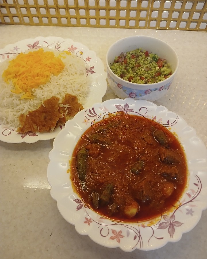 عکس خورشت بامیه 