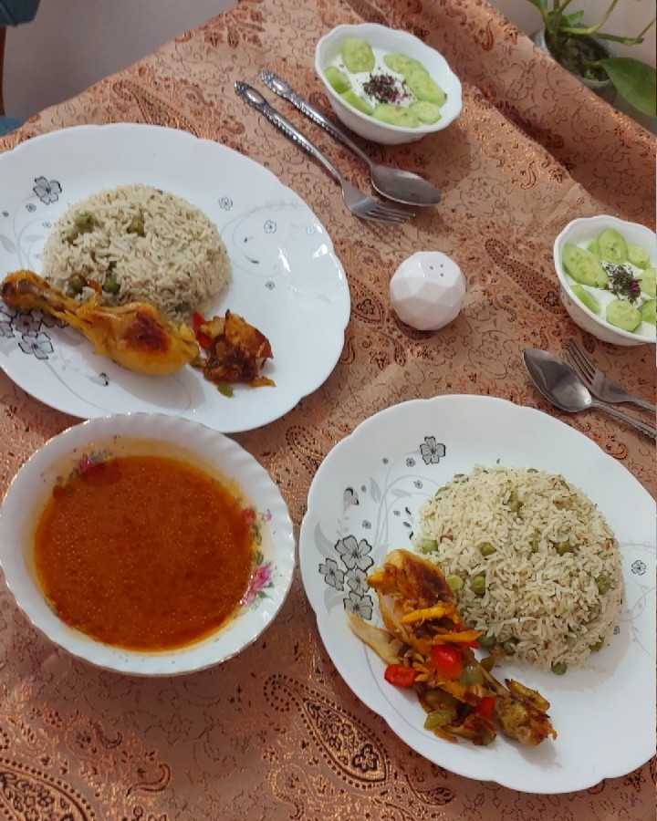 عکس ناهار جمعه