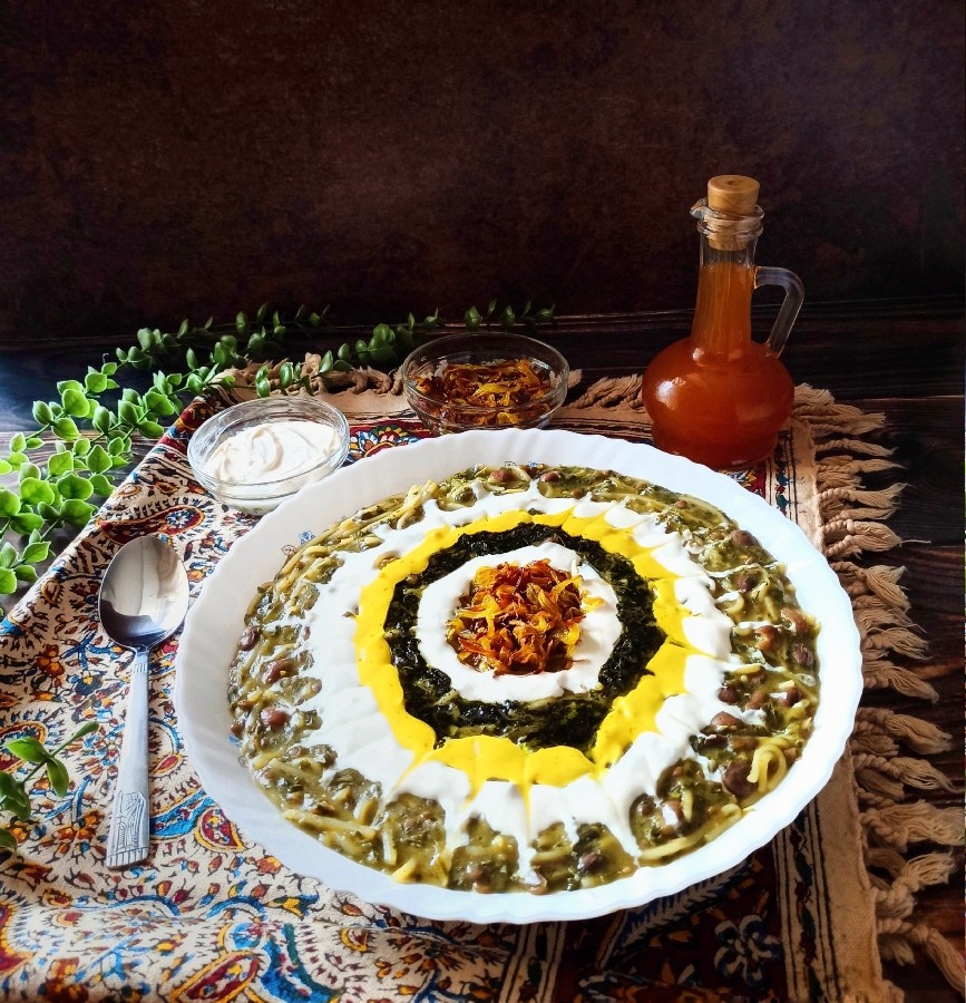 عکس آش رشته
#قرار_رفقای_ناب
#مژگان_food
#آش