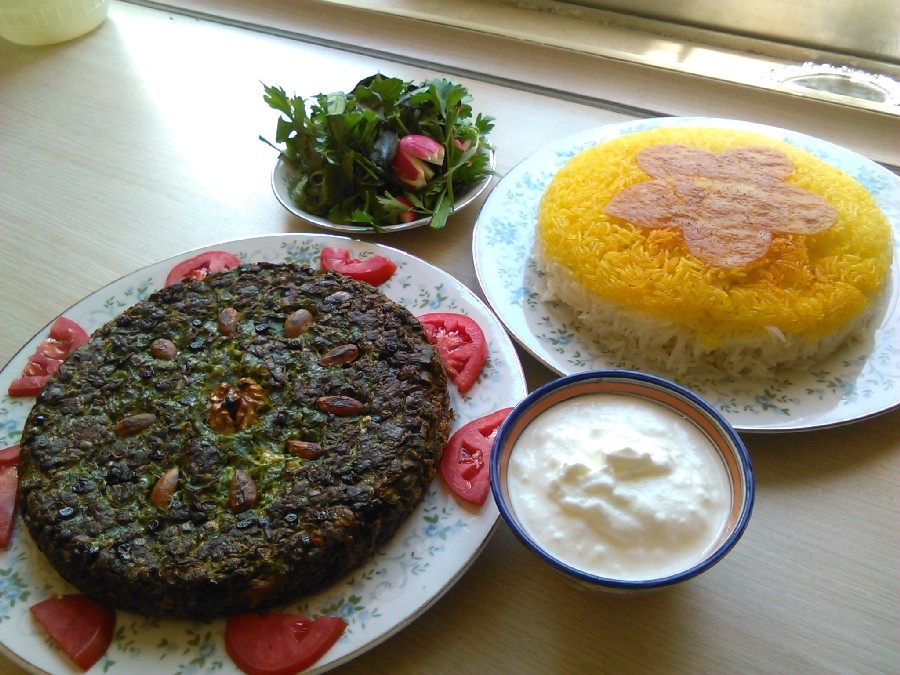 عکس کوکو سبزی