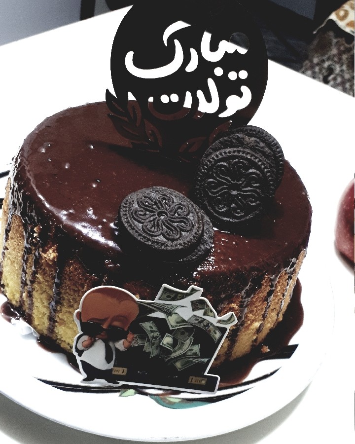 عکس اینم کیک تولد اقا امیر علی ۲۲/ ۷  / ۰۳
