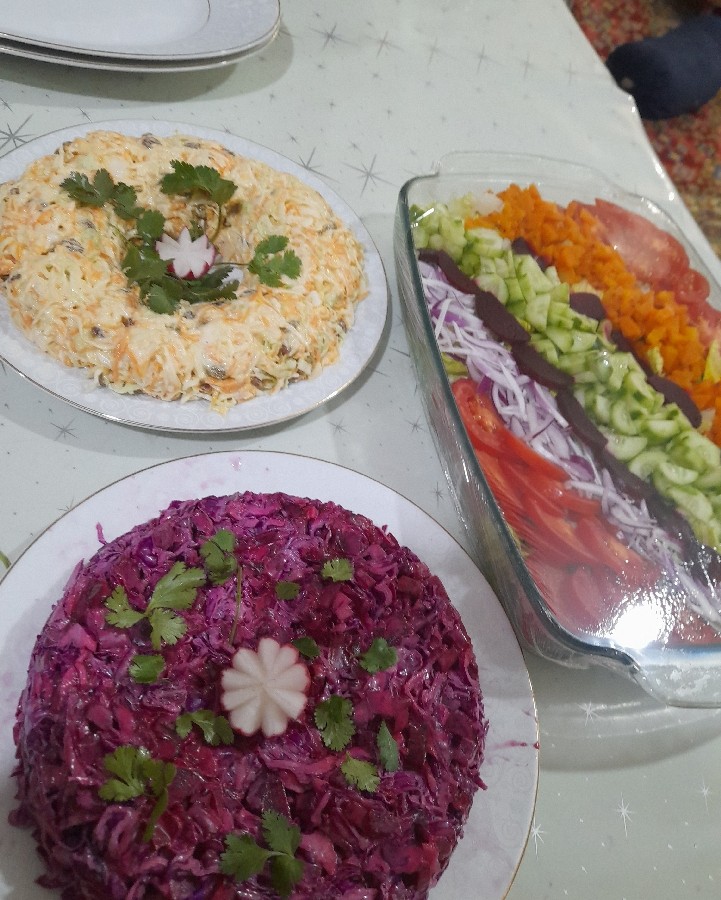 عکس سالاد مهمانی
