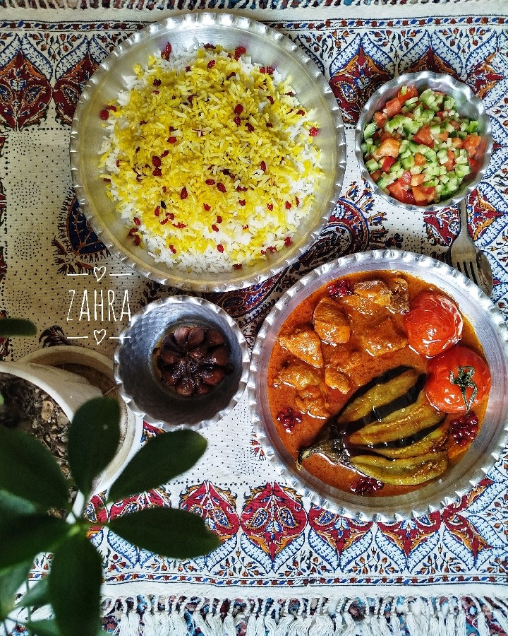 عکس خورش بادمجان