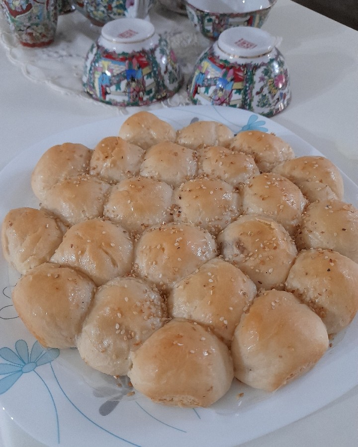 عکس نان باقلوایی