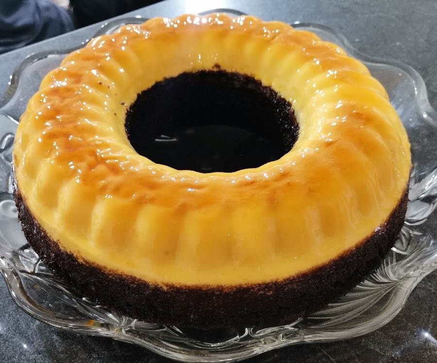 عکس فلن کیک سوئدی Flan cake