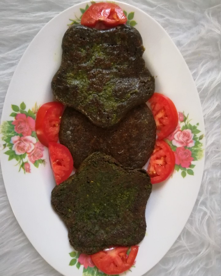 عکس کوکوی سبزی عکس از تمام مراحل.