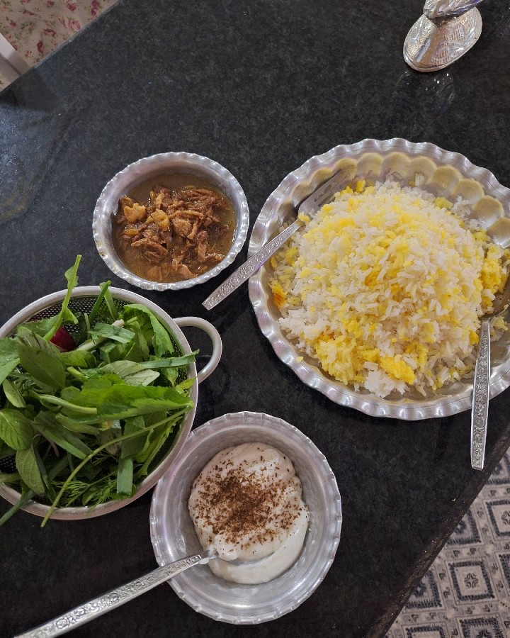 عکس چلو گوشت 