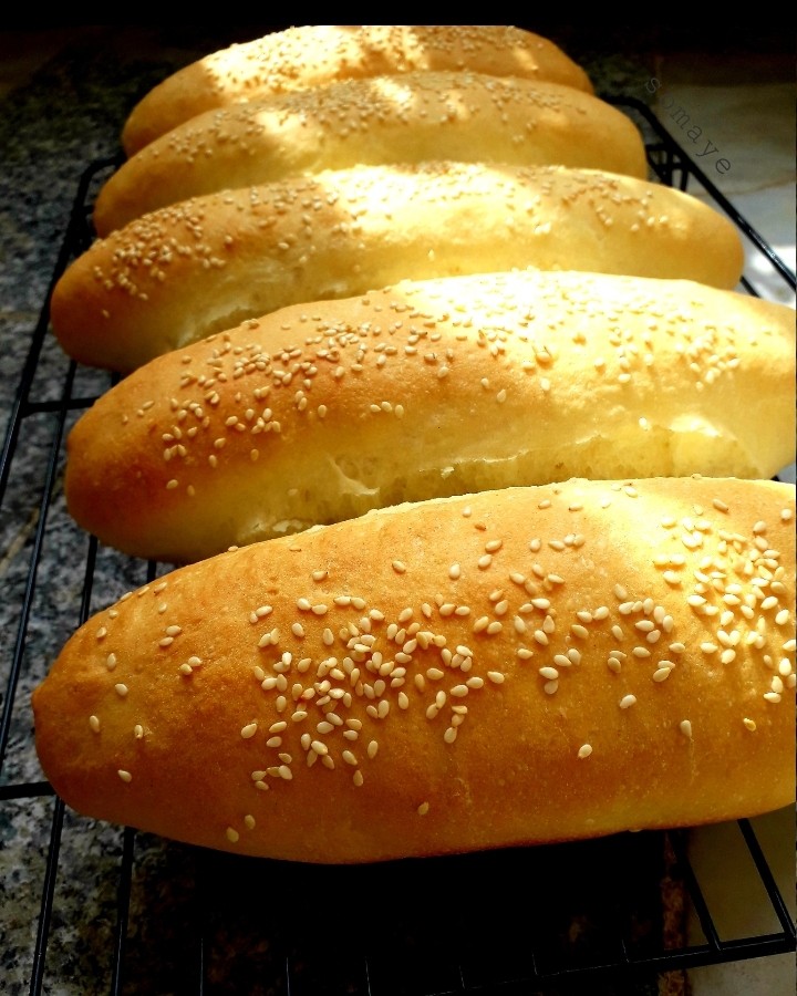 عکس نان باگت