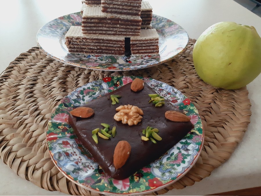 عکس نان بستنی با حلوا به