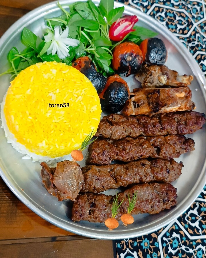 عکس سینی کباب