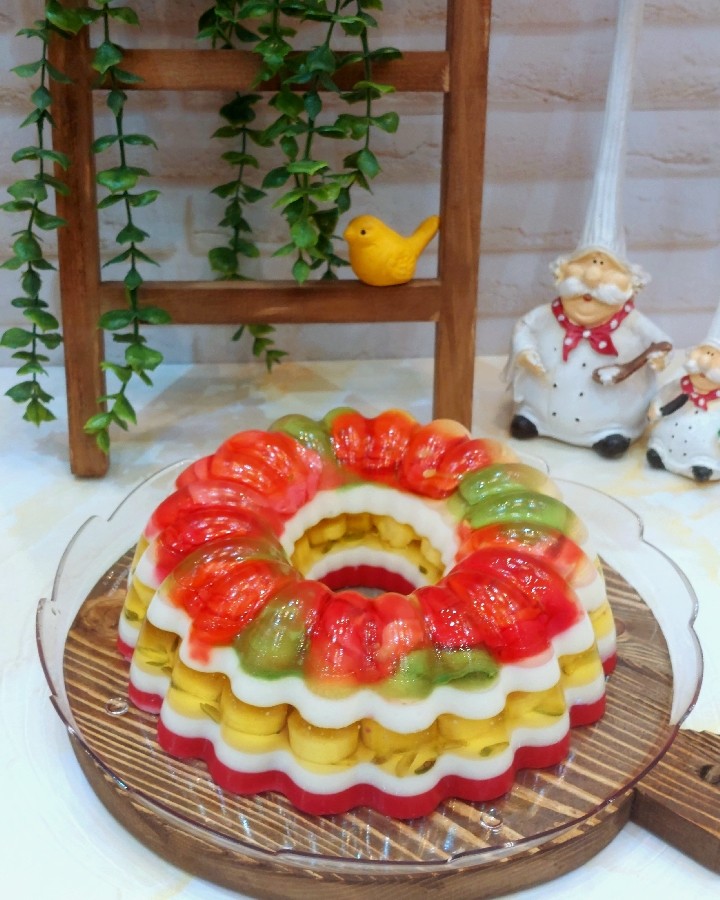 عکس ژله پاناکوتا ویترینی