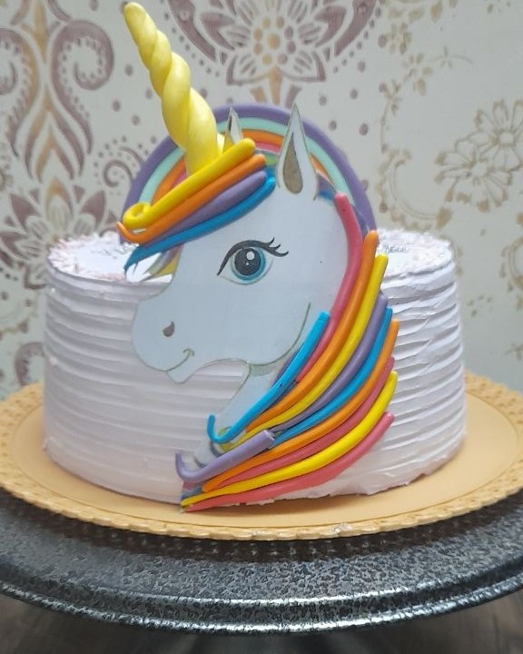 عکس کیک تک شاخ
