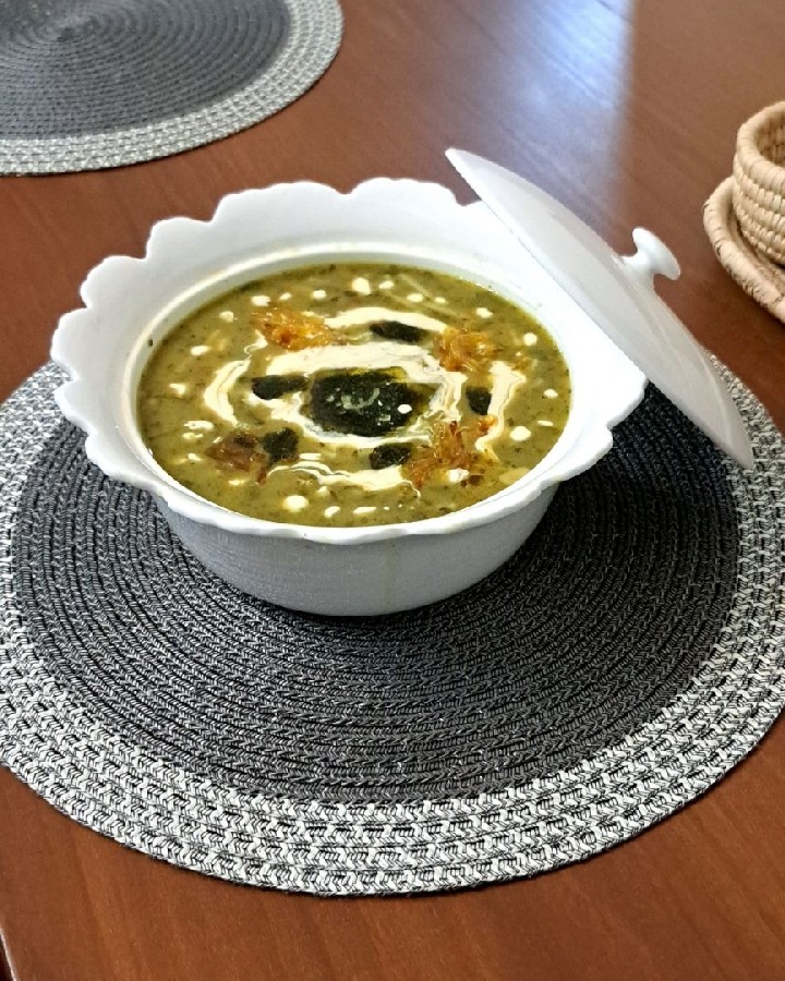 عکس آش رشته خودم پز خونه خواهرجاانم??