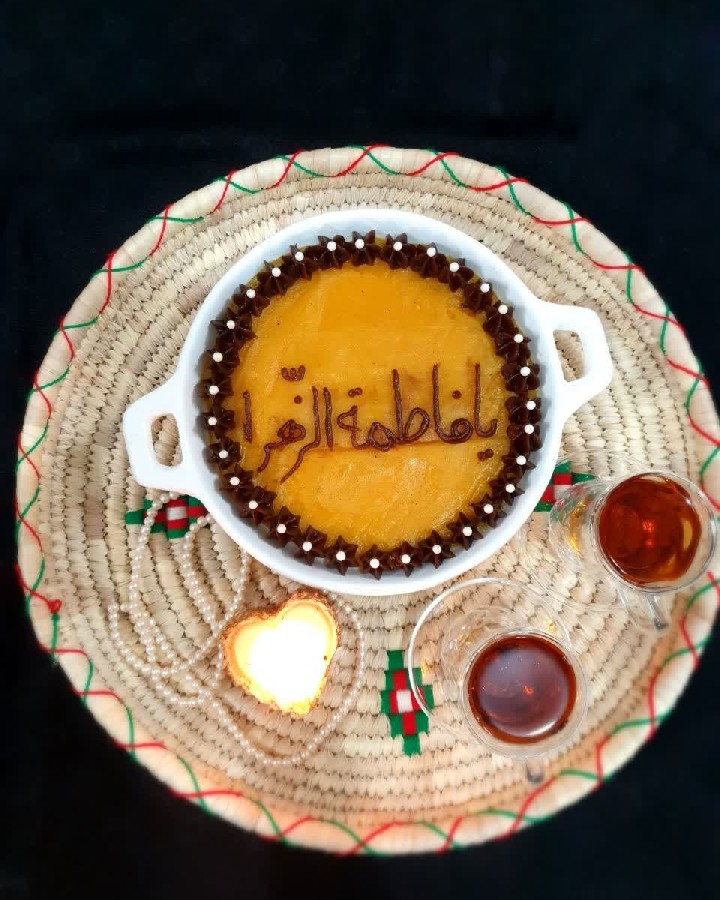 عکس حلوا عربی (شیرخشک)