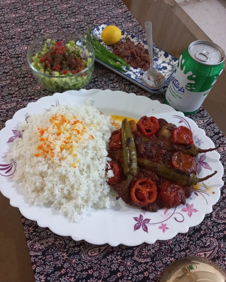 عکس کباب تابه ای