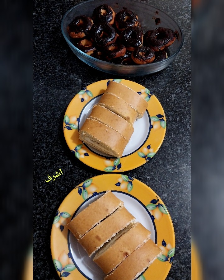 عکس رولت خامه‌ای 