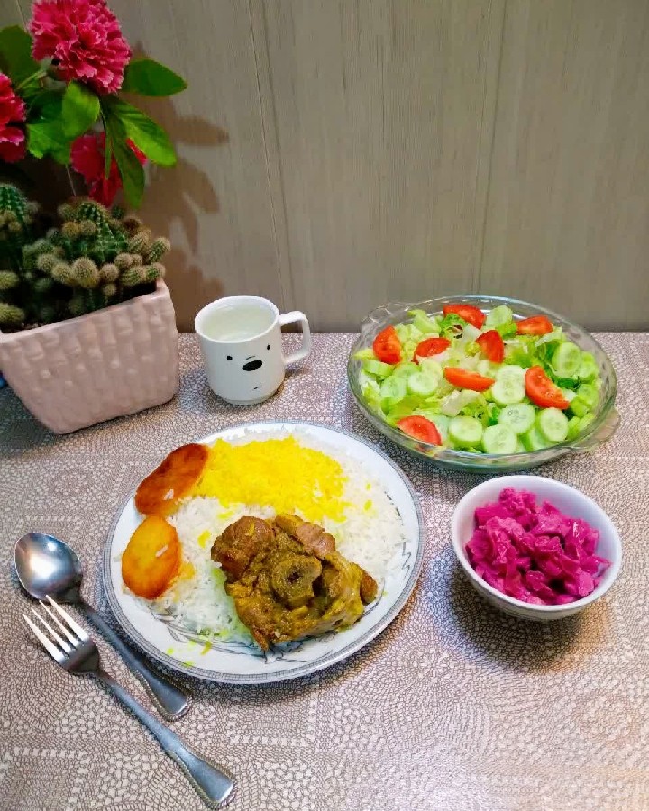 عکس چلو گوشت