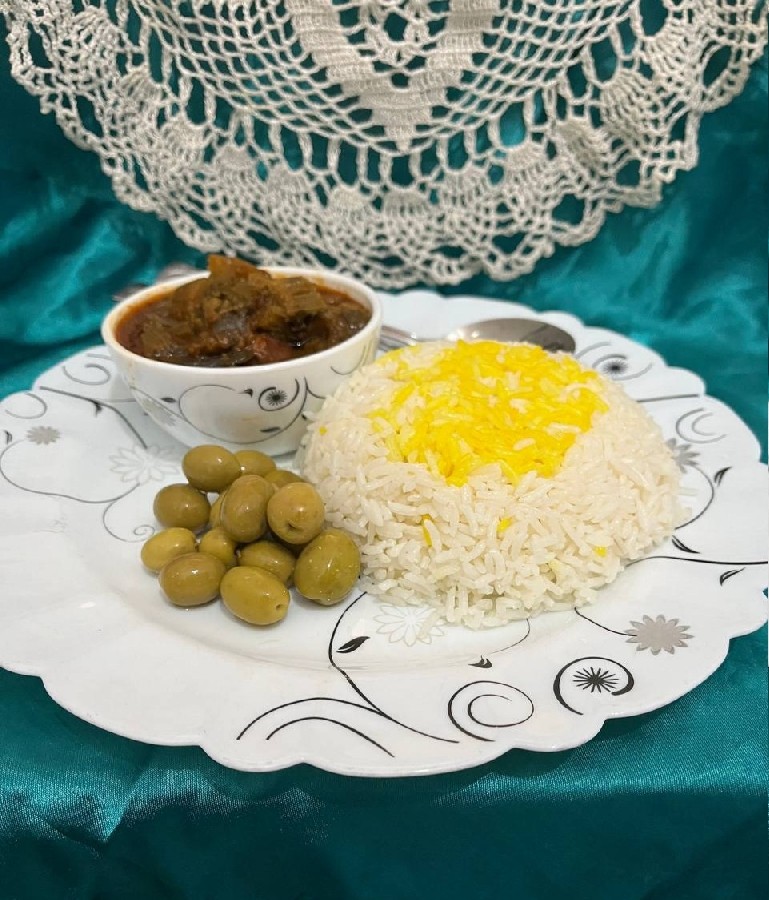 عکس خورشت کرفس 