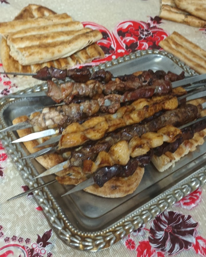 کباب بره
جگر دل قلوه
