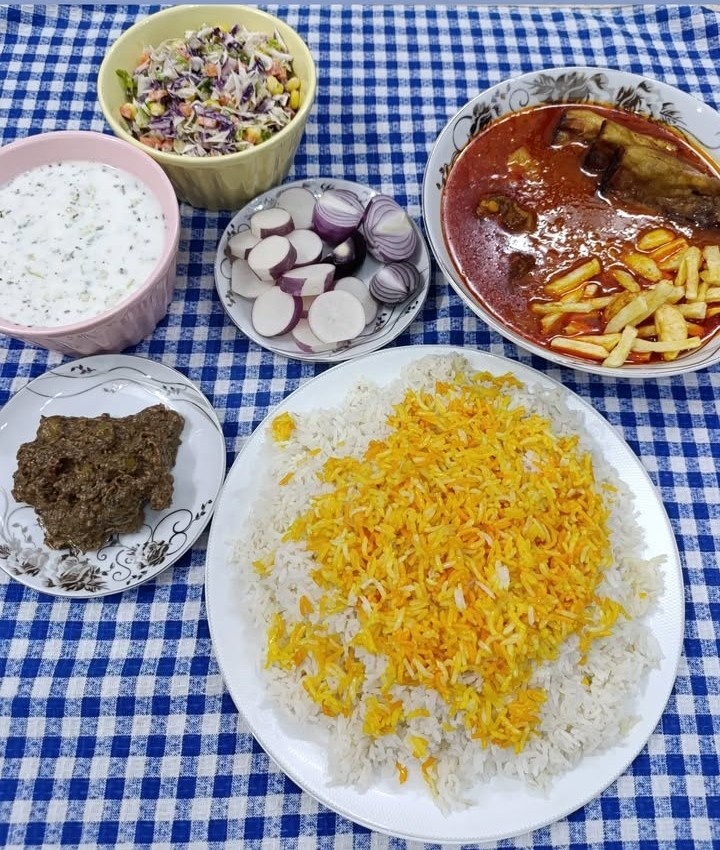 عکس خورشت بادمجان 