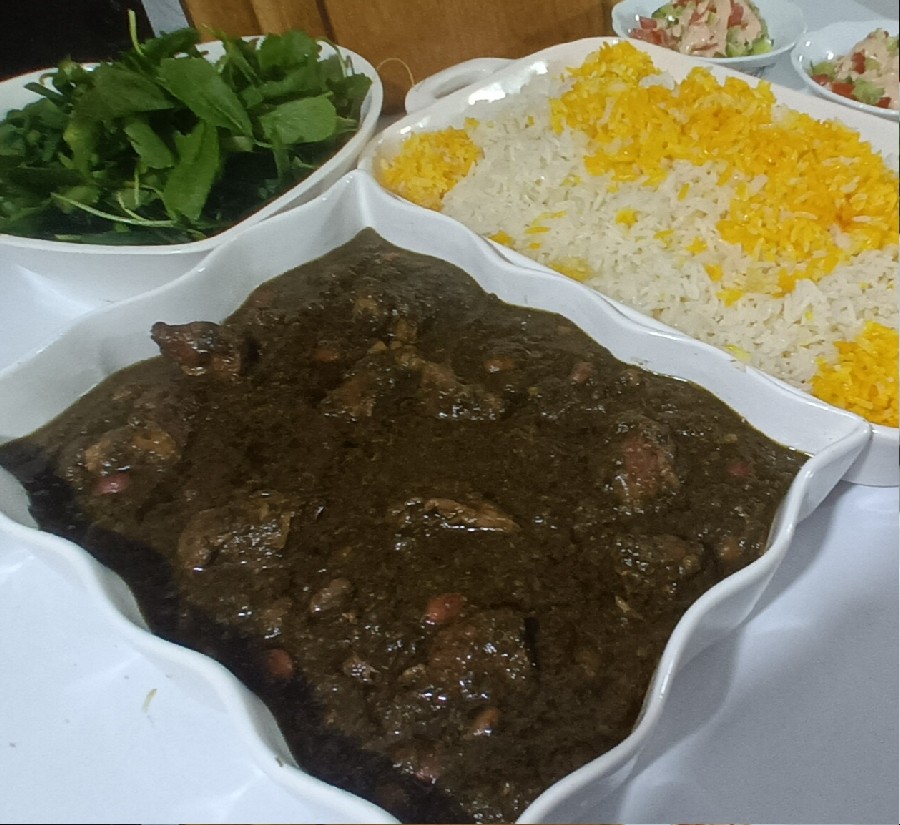 عکس خورشت قورمه سبزی
