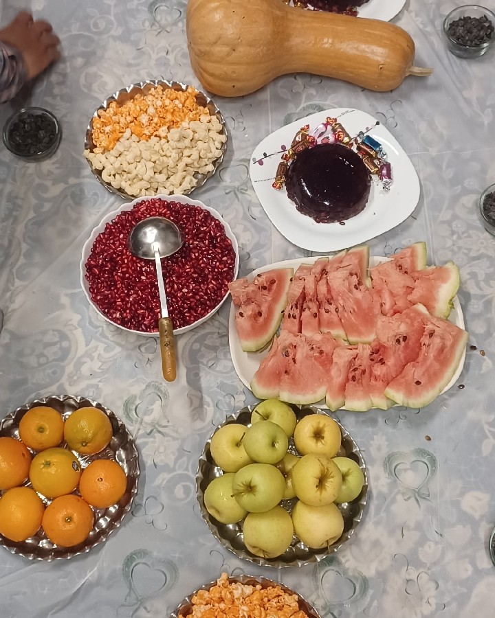 عکس شب یلداتون به زیبایی بانوی دوعالم فاطمه زهرا(ص) 