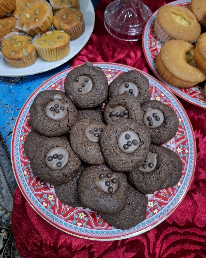 عکس کوکی شکلاتی