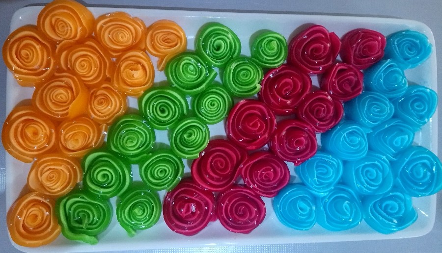 عکس ژله رولی