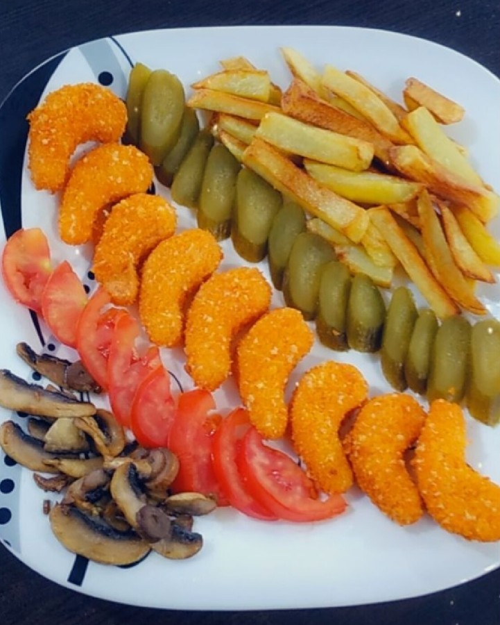 عکس میگو سوخاری