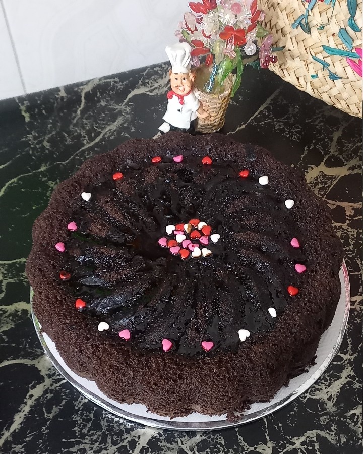 عکس کیک شکلاتی 