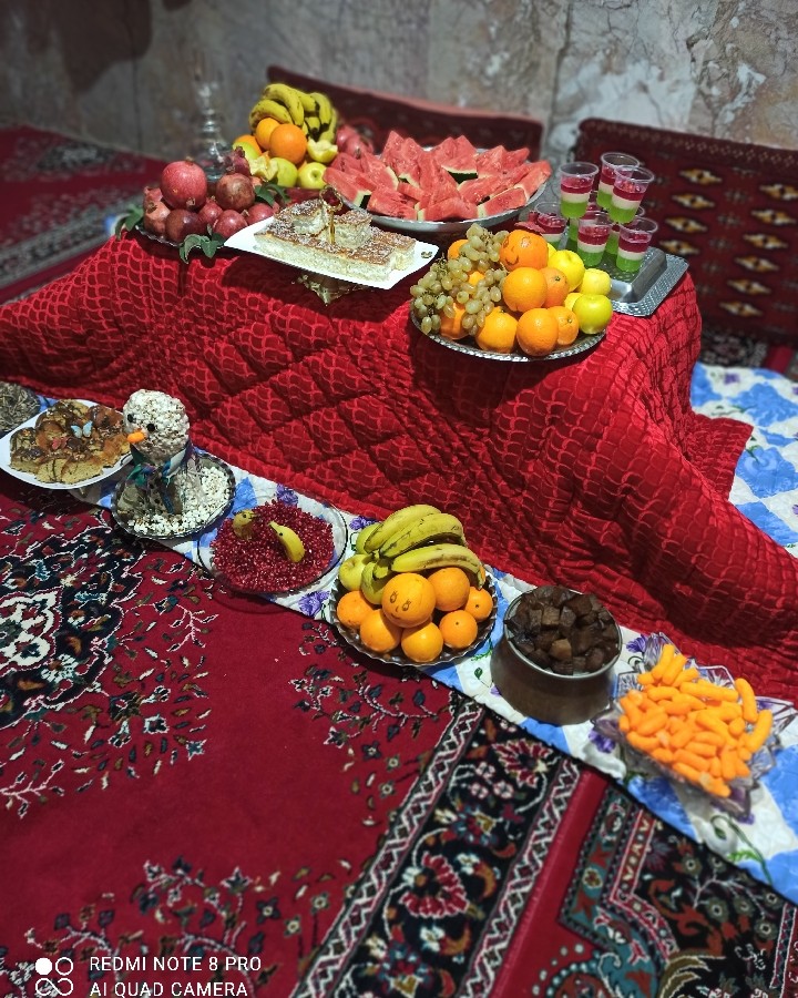 عکس یلدا ۱۴۰۳ منزل پدرشوهر بماند به یادگار