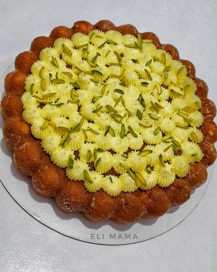 عکس کیک پرتقالی 