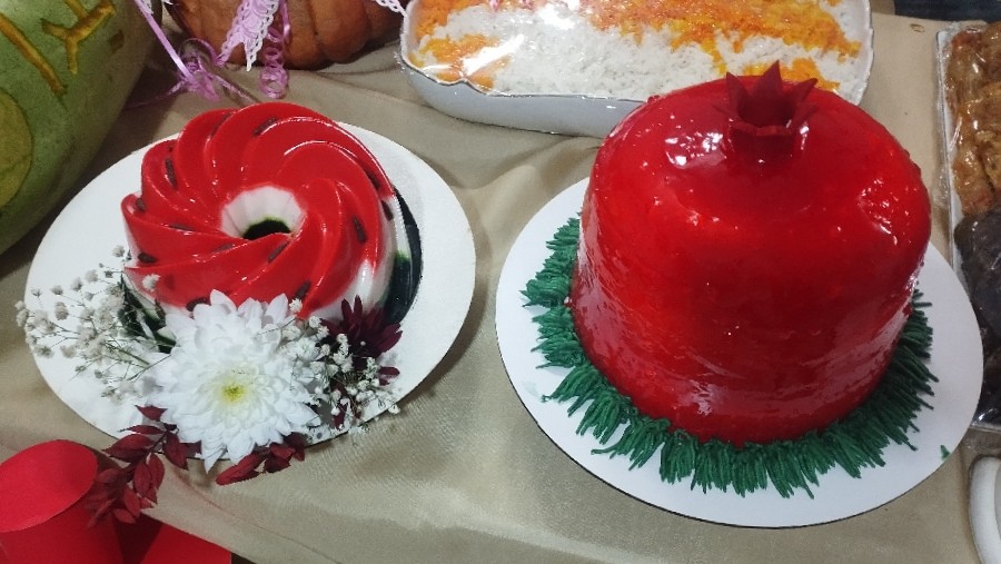 عکس کیک و دسر یلدا 