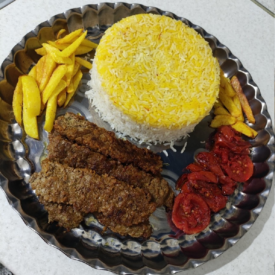 عکس کباب تابه ای