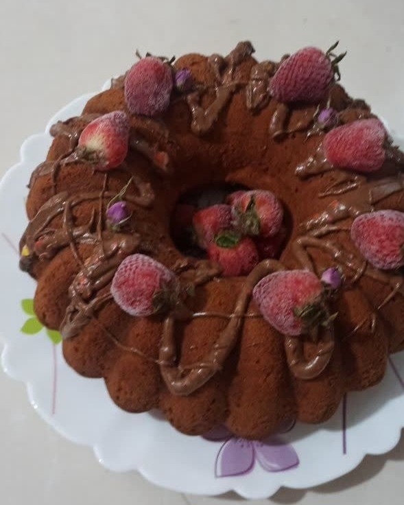 عکس کیک شکلاتی